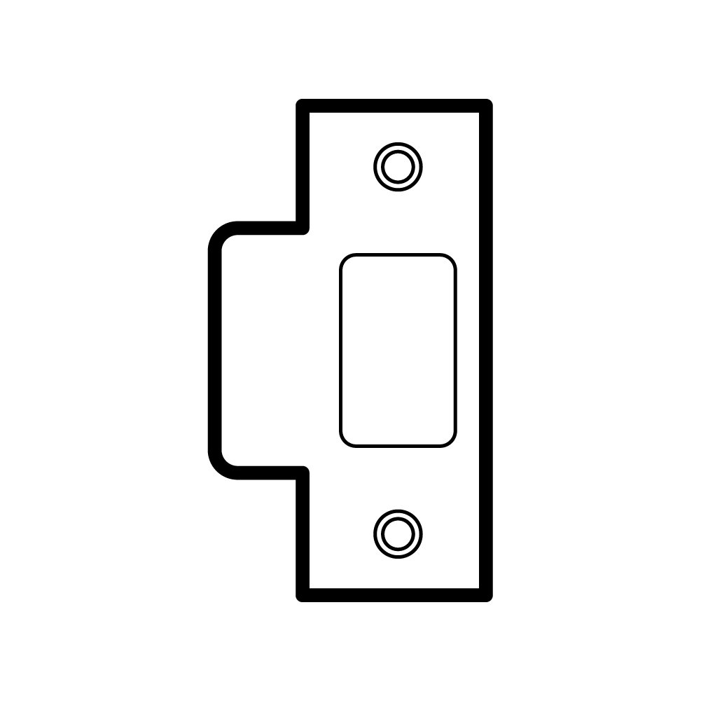 ノブ用ストライク 空錠・内締錠・表示錠 | 川口技研